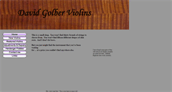 Desktop Screenshot of dgviolins.com